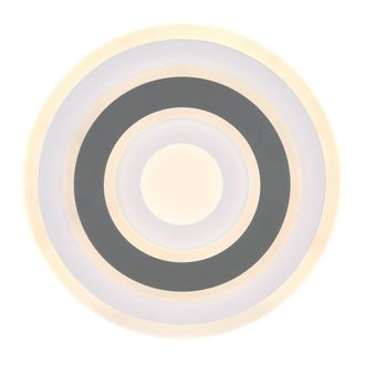 Netlighting Sabatino Semi Ceiling Light White 30cm LED Dimmable 3000-6000K Remote