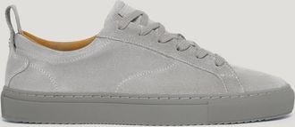 Belstaff Fleming Trainer Mens Suede Fossil Size UK 10