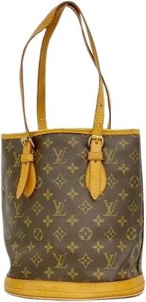 Louis Vuitton Pre-owned Bucket Bags, female, Brown, Size: ONE SIZE Pre-owned Vintage Bucket Bag