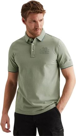 PME Legend Heren, Tops, Groen, Maat: 2XL Piqu&eacute;