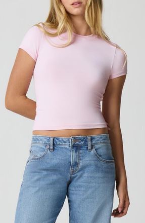 Florence By Mills Softie Cotton Blend Tee in Ballet Slipper at Nordstrom, Size Xx-Small