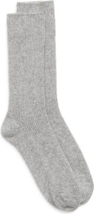 Johnstons of Elgin FORBES TRAVEL SOCK in Storm Grey Ha0400 at Nordstrom