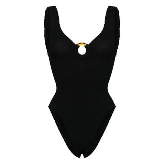Hunza G Celine Swimsuit - female - Hunza G - Swimsuits - Black - ONE SIZE - Swimwear