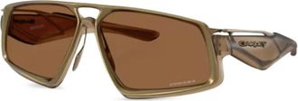 Oakley Occhiali da sole geometrici - Marrone