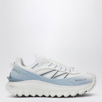 Moncler Sneaker Trailgrip bianca/azzurra con suola Vibram Megagrip
