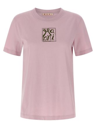 Marni Printed T-Shirt Pink