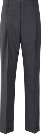 BRIGLIA 1949 pleated trousers - Grey