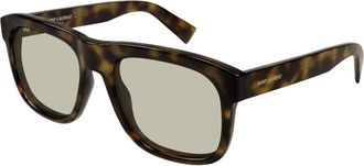 Saint Laurent Heren, Accessoires, Bruin, Maat: 57 MM Nylon
