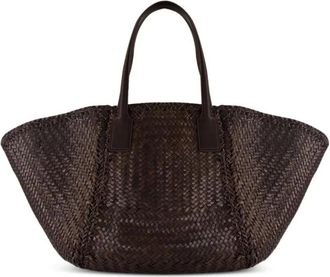 Dragon Diffusion Teresa Tote Bag - Dames - Shoppers - Bruin - ONE Size - Leer - Tassen
