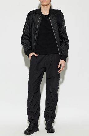 Moose Knuckles Cargo Trousers, Mens, Black