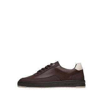 Filling Pieces Schoenen, Heren, Bruin, 43 EU, Leer, Low Top Tech Crumbs