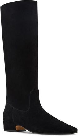 Steve Madden Dantelle Knee High Boot in Black Suede at Nordstrom, Size 9.5