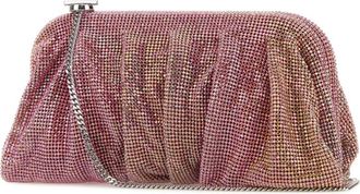 Benedetta Bruzziches Womens Embellished Fabric Large Venus Clutch Roseflambe