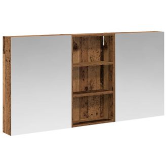 vidaXL Juego De Muebles De Ba&ntilde;o Con Estante 3 Pcs 140 X 14,5 X 70 Cm Vidaxl