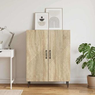 vidaXL Vidaxl Credenza Rovere Sonoma 66 X 34,5 X 89,5 Cm Legno
