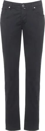 Jacob Cohen Blue Nick Cotton Pants