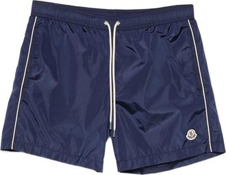 Moncler Drawstring Piping Swim Shorts