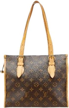Louis Vuitton Pre-owned Handbags, female, Brown, Size: ONE SIZE Pre-owned Popincourt Haut Monogram shoulder tote bag