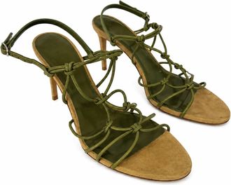 Le Monde Beryl Womens Grace Heel Sandal In Green