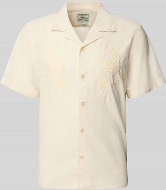 Levi's Regular Fit Freizeithemd aus Baumwoll-Leinen-Mix Modell SUNSET in Offwhite, Gr&ouml;&szlig;e XL