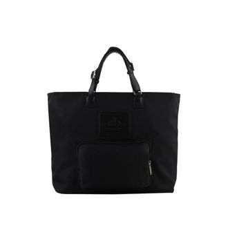 Pourchet Tassen, Dames, Zwart, ONE Size, Leer, Cabas Escale