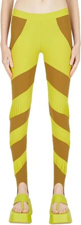 Paula Canovas Del Vas Leggings - Dames - Leggings - Geel - S - Broeken