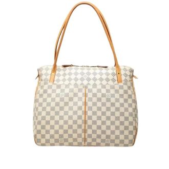 Louis Vuitton Pre-owned Figheri GM - Dames - Pre-owned - Wit - Maat: ONE Size Leer