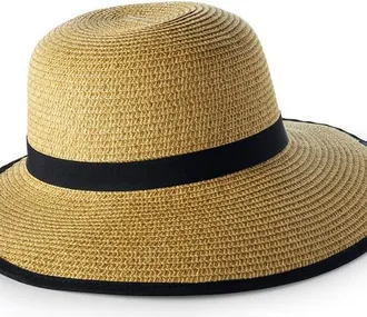 Lands End Facesaver Sun Hat in Natural at Nordstrom, Size Large