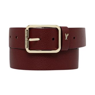 Patrizia Pepe Brede Leren Riem - Dames - Accessoires - Bruin - Maat: M Leer