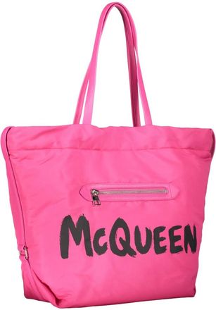 Alexander McQueen Tassen, Dames, Roze, ONE Size, Tote Bags