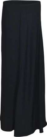 P.A.R.O.S.H. Parosh Skirts Blue - Dames - Maxi Rokken - Zwart - S - Rokken