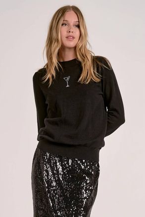 Elan Martini Sweater In Black
