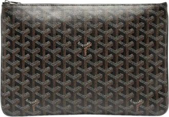 Goyard Pre-owned Clutches, female, Brown, Size: ONE SIZE Pre-owned Senat MM Clutch