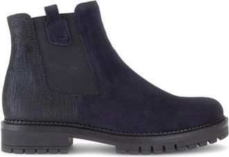 Gabor Sportieve Boots - Dames - Chelseaboots - Blauw - 41 EU - Su&egrave;de - Schoenen