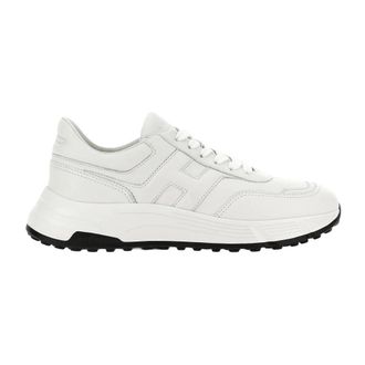 Hogan Sneakers, male, White, Size: 10 1/2 US Hyperlight Allacciato H
