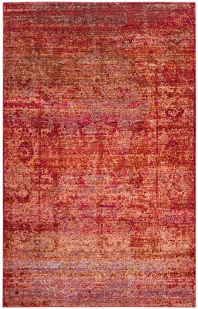 Safavieh Alfombra poli&eacute;ster rosa/multicolore 152 x 244 cm