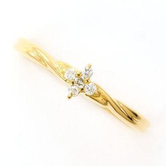 C&A Yellow Gold Yellow Gold (18K) Band Ring (Pre-Owned)