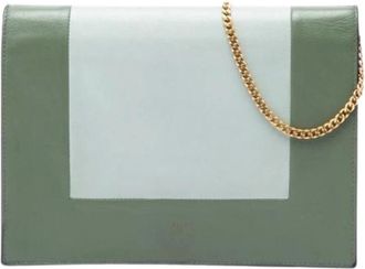 Celine Pre-owned Frame Crossbody - - Pre-owned - Donna - Verde - ONE SIZE