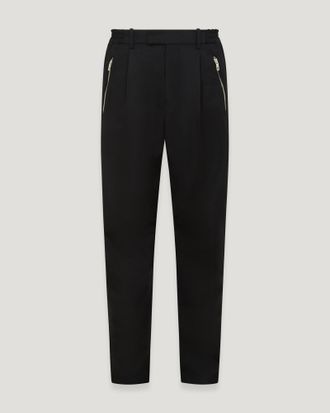 Belstaff Belstaff Pantalones Race X Represent para hombre Lana NEGRO XL