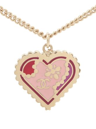 Chanel 2005 Heart pendant necklace - Oro
