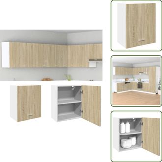 vidaXL Armadio in legno multistrato - vidaXL Mobile a Parete Lyon Rovere Sonoma 50x31x60 cm in Truciolato - Armadio con anta
