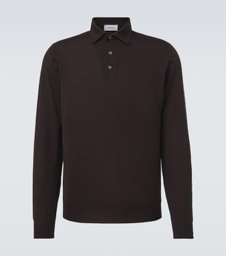 Lardini Wool polo sweater