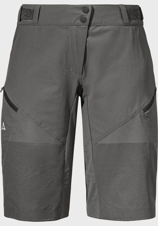 Sch&ouml;ffel Shorts SCH&Ouml;FFEL Shorts Arosa L, Damen, Gr. 36, Normalgr&ouml;ssen, grau (9830, grau), Oberstoff Rumpf oben: 89% Nylon 11% Elasthan Oberstoff Rumpf unten: 9