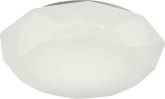 Mantra Plafon De Gran Potencia Led Diamante Ii Blanco De Mantra