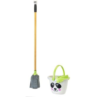 Vigar Cubo+fregona Panda Infantil
