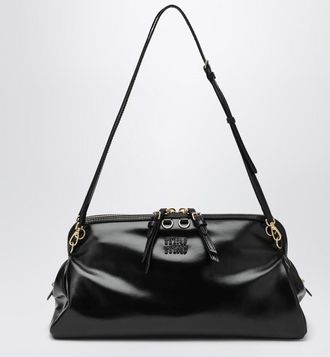 Miu Miu Black glossy leather bag