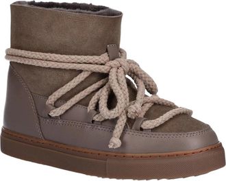 INUIKII Classic Boot - Dames - Winterlaarzen - Bruin - 35 EU - Wol - Schoenen