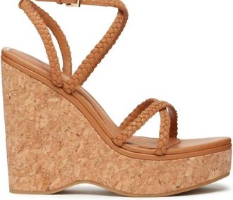 Paige Womens Hazel Wedge Sandals In Tan