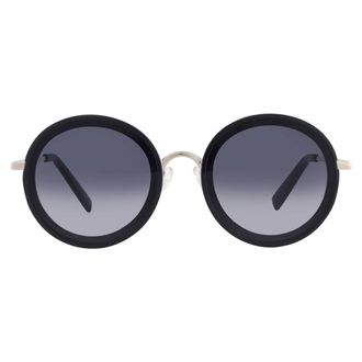 Guess Smoke Gradient Round Ladies Sunglasses GF0330 01B 59