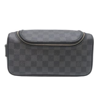 Louis Vuitton Black Damier Graphite Pouch (Pre-Owned)